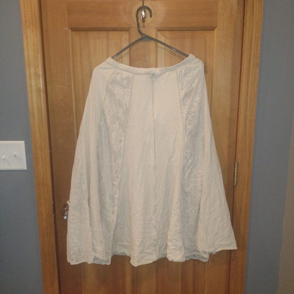 Women's Coldwater creek linen blend skirt size S - Picture 2 of 3